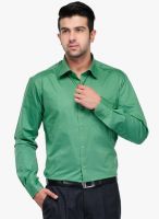 Canary London Green Slim Fit Formal Shirt