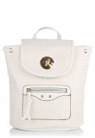 Cheri White Backpack