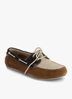 Clarks Marcos Sail Brown Boat Shoes