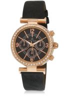 Daniel Klein Dk10200-4 Black/Golden Analog Watch