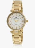 Daniel Klein Dk10561-1 Golden/Silver Analog Watch