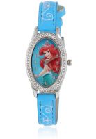 Disney Princess 3K2269u-Ps-003Be Blue/Multi Analog Watch