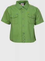 FS Mini Klub Green Casual Shirt