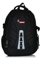 F GEAR 15 Inches Cannon Black Laptop Backpack