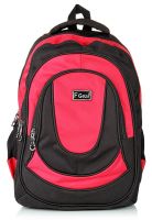 F GEAR Terry Red/Black Backpack
