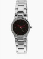 Fastrack 6114Sm02 Silver/Black Analog Watch