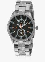 Fastrack Uk Ne3001Sm04-C418 Silver/Black Analog Watch