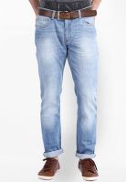 Highlander Washed Blue Slim Fit Jeans