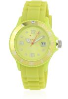 Ice Green Analog Watch