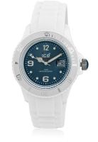 Ice White Analog Watch