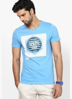 Jack & Jones Blue Crew Neck T Shirt