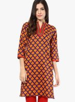 Jaipur Kurti Yellow Printed Kurtis