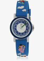 KOOL KIDZ Dmk-002-Bl-03 Blue/Blue Analog Watch