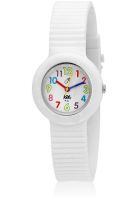 KOOL KIDZ Dmk-006-Wh 01 White/Multi Analog Watch