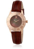 Klaus Kobec Agnes Kk-10018-04 Brown/Brown Analog Watch