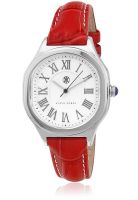 Klaus Kobec Maya Kk-10024-02 Red/White Analog Watch