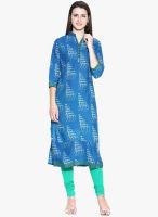 Kurti'S Blue Printed Kurti