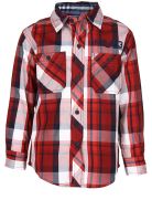 Nautica Red Casual Shirts