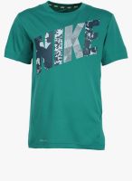 Nike Vapor Df Gfx Ss Yth Green T-Shirt