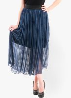 Nun Blue A-Line Skirt