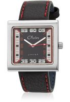 Olvin Quartz 1522 Sl03 Black/Black Analog Watch