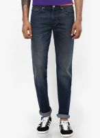 Peter England Blue Slim Fit Jeans