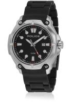 Police 13939Js/02 Black/Black Analog Watch