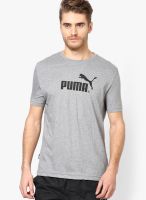 Puma Grey Fundamentals T Shirt