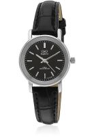 Q&Q P327J302Y Black /Black Analog Watch