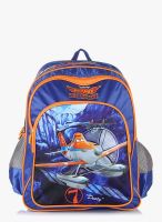 Simba 16 Inches Planes World Tour Fire Rescue Blue School Backpack