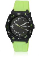 Sonata 77008Pp03J-Sdd158 Green Analog Watch