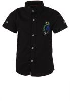 Spark Black Casual Shirt