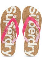 Superdry Cork Pink Flip Flops