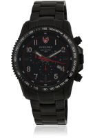 Swiss Eagle Field Se-9044-33 Black/Black Chronograph Watch
