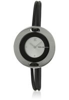 Ted Lapidus A0386Rbpn Black/Silver Analog Watch