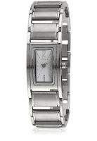 Titan Purple 9868SM01 Silver/White Analog Watch