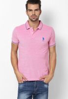 U.S. Polo Assn. Pink Polo T-Shirt