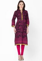 Vani Pink Printed Kurtis