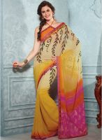 Vishal Cream Printed Saree