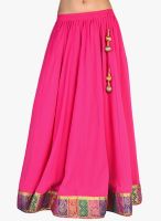 9rasa Pink Flared Skirt