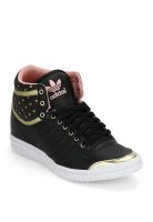 Adidas Originals Top Ten Hi Sleek Up Black Sporty Sneakers