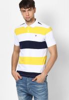 Allen Solly White Polo T-Shirt