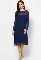 Anita Dongre Blue Blouse