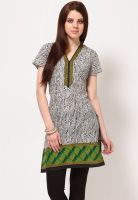 Aurelia Black Printed Kurtis