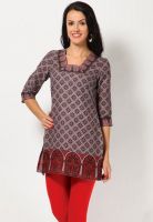 Aurelia Grey Printed Kurtis