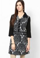 Ayaany Black Printed Kurtis