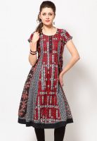 Biba Black Printed Kurtis