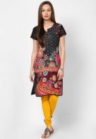 Biba Black Printed Kurtis