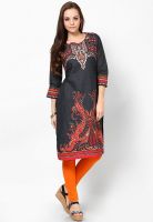 Biba Black Printed Kurtis