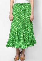 Biba Green Flared Skirt